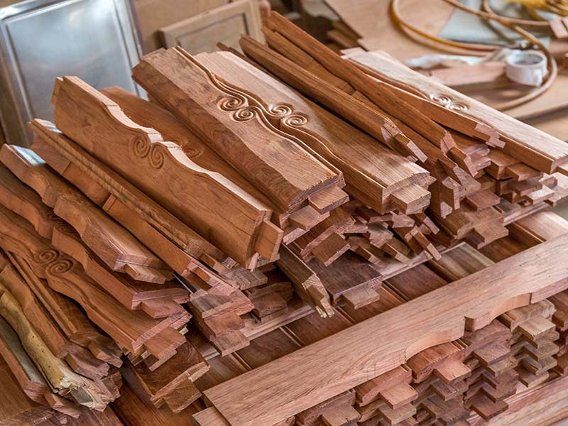 竹山楼梯地板柜门的油漆修复-12