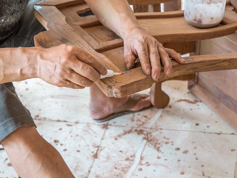 竹山旧家具改色翻新方法